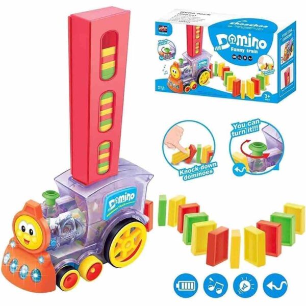 DOMINO TRAIN - BRICKS
